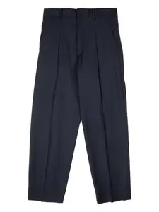 Брюки с деталями в виде складок Costumein, синий