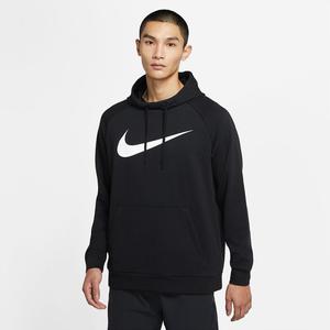Hooded sweatshirt m nk df hdie po swsh Nike, черный