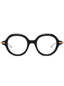 Thom Browne очки в круглой оправе, черный