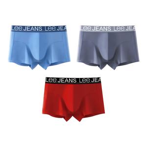 Мужские трусы 3 штуки, подарочный набор Lee, синий