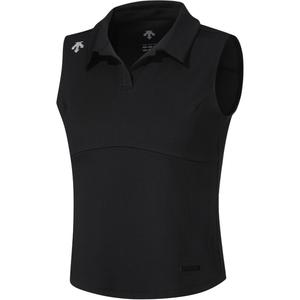 Женская поло DESCENTE, черный