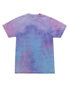 Футболка Festival Tie-Dyed Burnout Colortone, цвет cotton candy