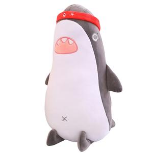 Плюшевая игрушка Struggling Shark Dolls высотой 30см/40см/60см/80см KUMAOYA, серый