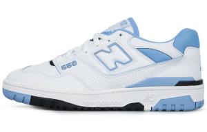 Кроссовки New Balance NB 550 Vintage Basketball Unisex, белый/голубой