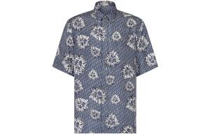 Джинсовая рубашка Tears X Tears Мужская синяя Dior, синий