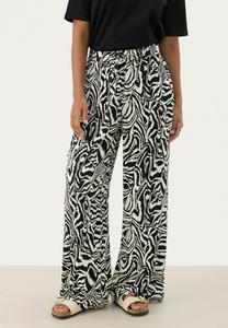 Брюки TINE Part Two, цвет Black Animal Print