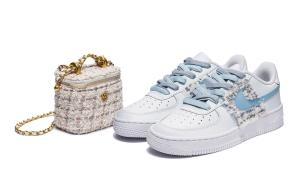 Кроссовки Nike Air Force 1 Skateboard Shoes Women's Low-Top White