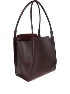 Кожаная сумка-тоут Victoria VICTORIA BECKHAM, красный