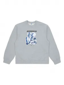 Толстовка с логотипом Ader Error, серый