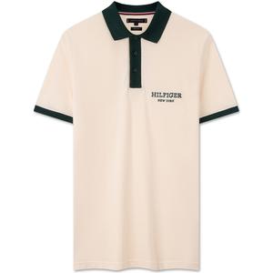 Мужская поло Tommy Hilfiger, экрю aef