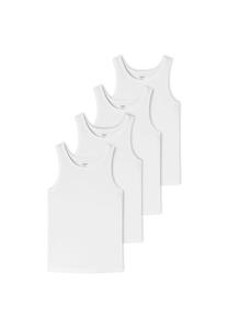 Майка 4-уп - серия "раскрыть" круглый вырез Uncover By Schiesser, белый