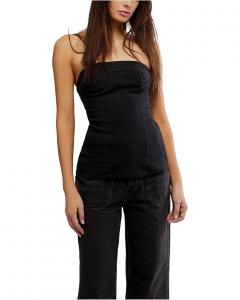 Женский топ Free People Lora Tube, Black