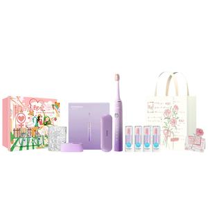 Электрическая зубная щетка FLYCO, розовый