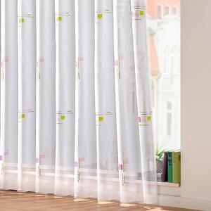 Heimtexland  Магазины штор Вуаль Плиссированная ленточная штора Прозрачная свинцовая лента Готовая штора Тип 873 Blackberry В x Ш 175 x 625 см, розовый