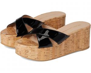 Туфли Stuart Weitzman Dayna Wedge Slide, черный