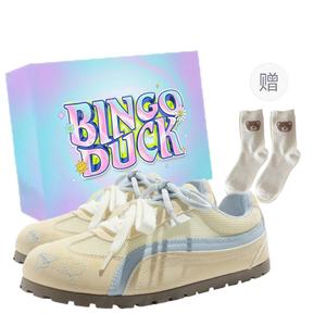 BINGO DUCK Кроссовки женские низкие повседневные Coverage - розовые, цвет Pink