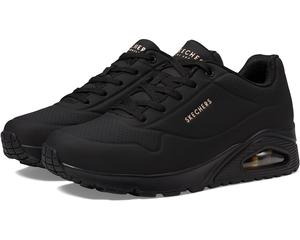 Кроссовки SKECHERS Uno - Stand On Air, цвет Black/Black