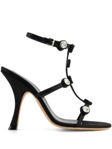 Giambattista Valli наручные часы со стразами, черный