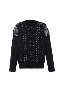 Свитер faina, черный