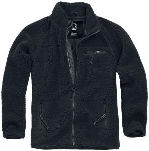 Переходная куртка Brandit Teddy Fleece Jacke, черный