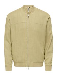 Only & Sons Куртка межсезонная 'ONSRENATO' в темно-бежевом цвете