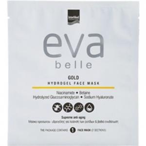 Золотая гидрогелевая маска для лица для глубокого увлажнения и разглаживания морщин Eva Belle
