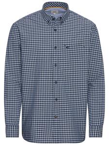 Деловая рубашка обычного кроя CAMEL ACTIVE Vichy, цвет Blue/Dark blue