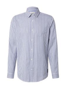 SCOTCH & SODA Рубашка на пуговицах синего цвета Regular fit