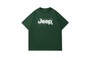 Футболки унисекс с круглым вырезом, средней плотности Jeep, jasper