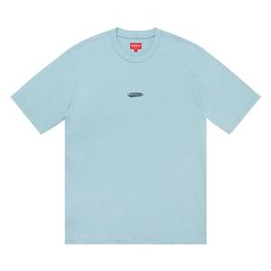 Топ Supreme Oval Short-Sleeve Top, Light Slate