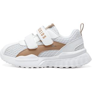 Антискользящие износостойкие низкие детские повседневные туфли Kids' ABC KIDS, бежевый/светло-фиолетовый