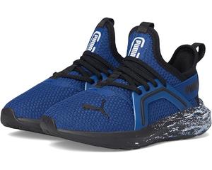 Кроссовки PUMA Kids Softride Enzo Hook and Loop Shoes, цвет Blazing Blue/Black