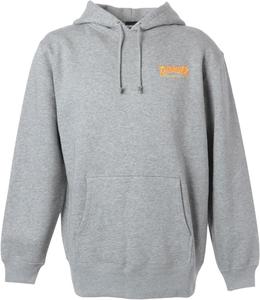 Мужская толстовка с капюшоном Thrasher TH95383 (с логотипом бренда) в классическом стиле, серый