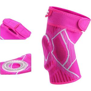 Наколенники для бадминтона унисекс всесторонняя защита LINING, 887[розовый]silicone anti-collision version[silicone anti-collision/band compression/suitable for sports]