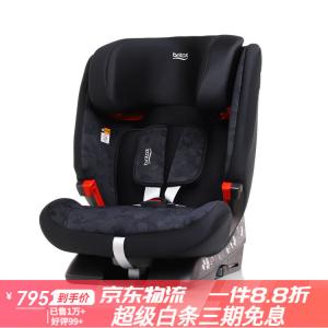 Детское автокресло Knight для детей от 9 месяцев до 12 лет, автомобильное детское сиденье, цвет Night Shadow Black Britax