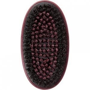 Красная щетка для волос средней жесткости Bow Wow Red Premium X для мужчин, волнистая щетка на 360°, 2 щетинки в 1, смешанная щетка из кабана Kiss