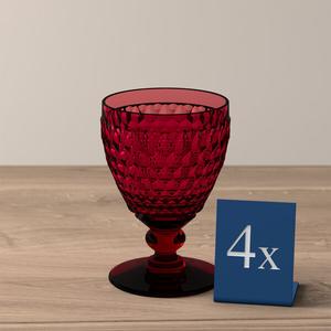 Бокалы для белого вина Boston Colored, красные, набор из 4 шт Villeroy & Boch, красный