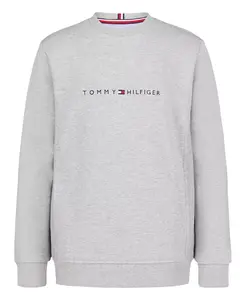 Мальчиковый свитшот с круглой горловиной размер 2T-7 Tommy Hilfiger, черный