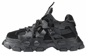 NORVINCY Массивные кроссовки унисекс низкие черные