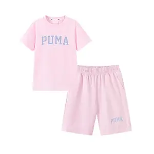 Повседневная спортивная одежда 2 шт унисекс PUMA, розовый