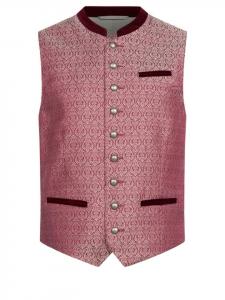 Nübler Традиционный жилет Enno красного цвета