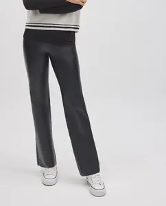 Термолеггинсы с эффектом плоского живота и кожи, клеш YSABEL MORA Ysabel Mora, черный