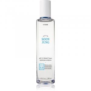 ETUDE OnceJung pH 5.5 Relief Toner успокаивающий тоник для лица, регенерирующий и обновляющий кожу 200 мл Inna Marka