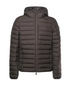 Куртка с капюшоном Juncus Save The Duck, коричневый