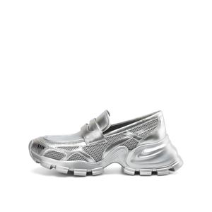 Женские лоферы 5.1CM Rosa Bianca, серебро