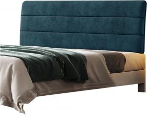 Подушка-подголовник LIANGJUN, подушка для чтения с губчатым наполнителем, клиновидная подушка для поясницы с моющимся чехлом, подходит для кроватей в общежитиях и отелях без изголовья, 6 цветов. CHIAPERINI, Blue