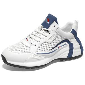 Kolumb Противоскользящие легкие повседневные туфли с низким верхом, унисекс, белые, синие