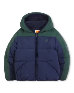 Детская куртка с длинным рукавом Timberland, темно-зеленый