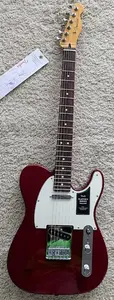 Гитара Fender Player II Telecaster, гриф из розового дерева, прозрачный красный цвет