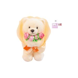 Плюшевая кукла Bouquet Panda Bunny Bear высота 27 см AOLETU